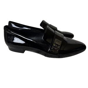 Karl Lagerfeld Paris Celina Patent Leather Loafers 7.5
